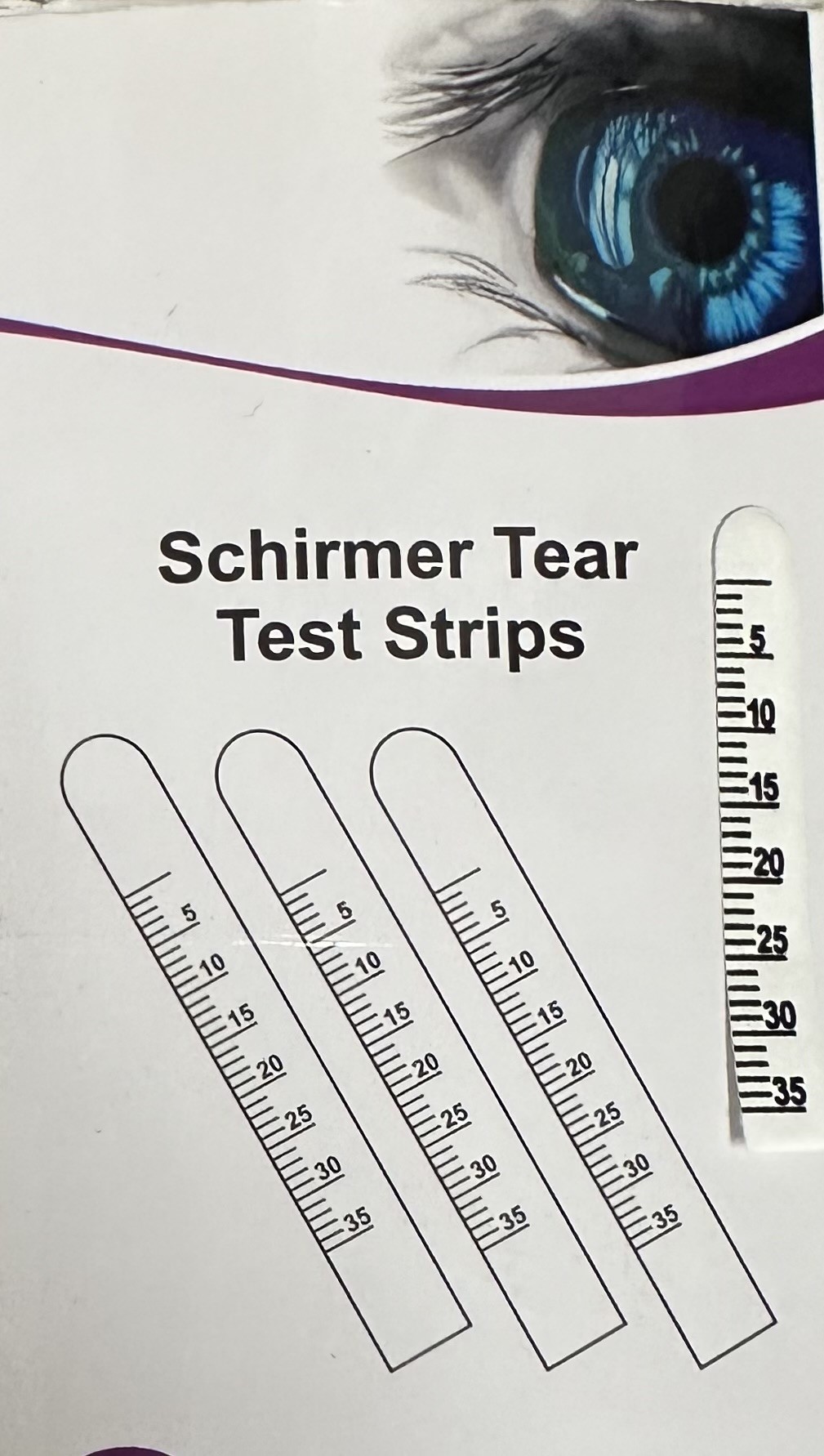 <p>Schirmer Tear Test Strip
